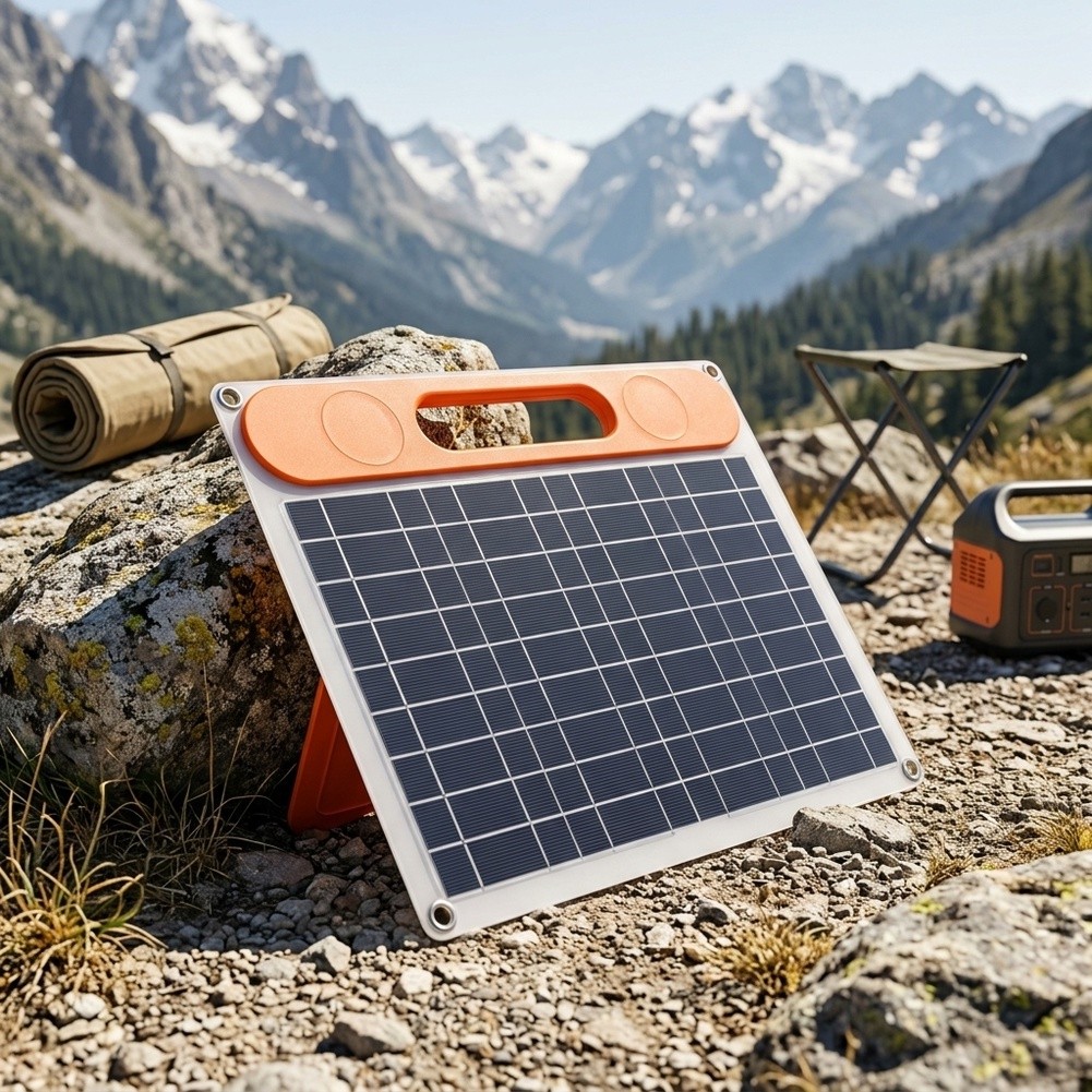 Folding Solar Panel - Монокристаллическая солнечная панель мощностью 30 Вт,