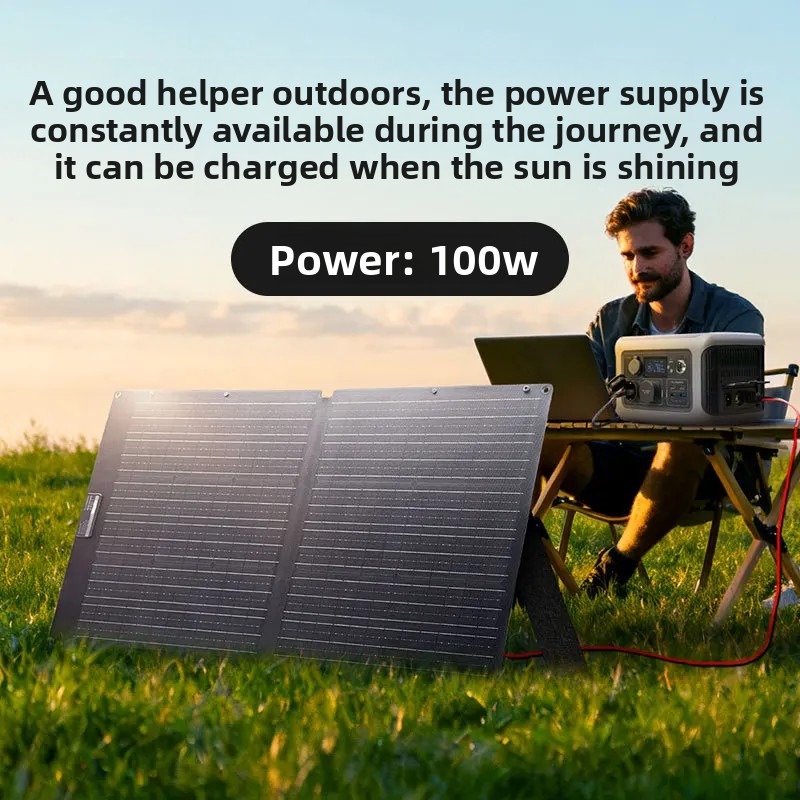 Folding Solar Panel - Солнечная зарядная панель ALLPOWER, мощная складная