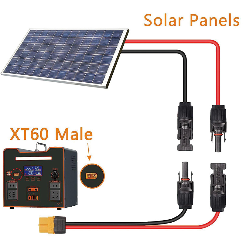 Кабель-переходник 12AWG MC4 дл – обзор и цена Solar Cable Mc4 Connector