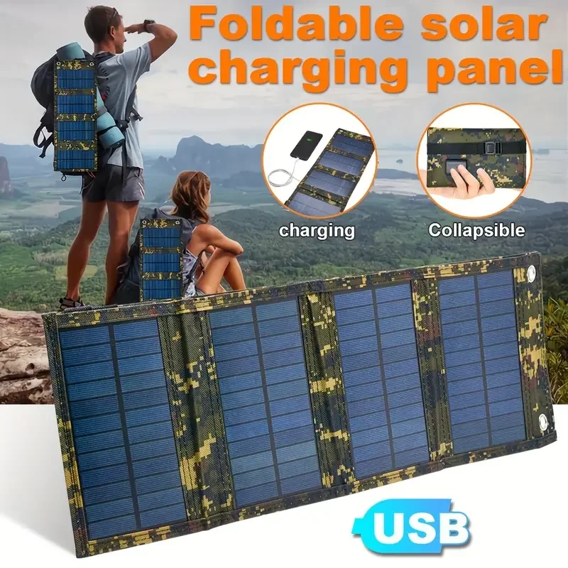 Портативная USB-складная солне – обзор и цена Folding Solar Panel