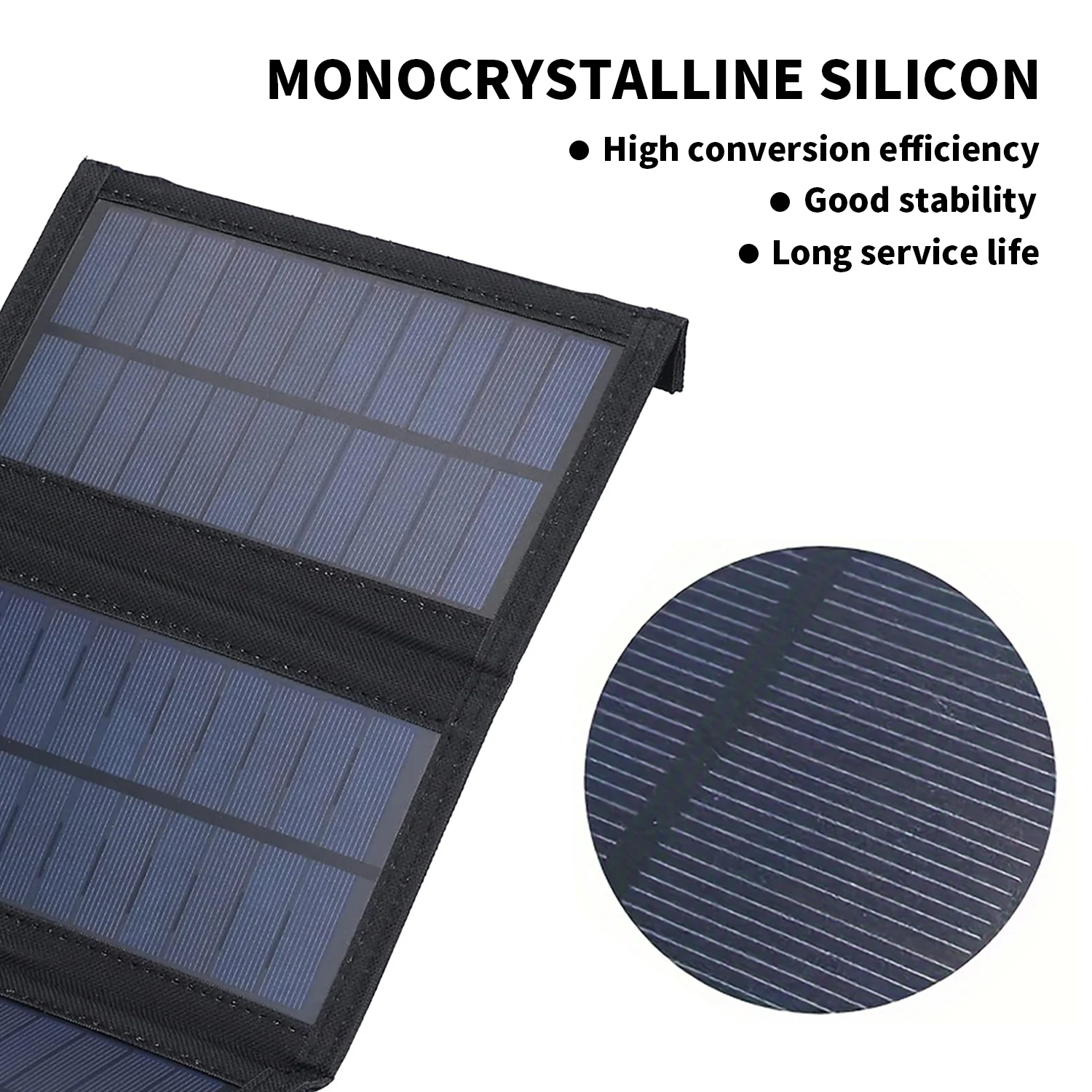 Складная солнечная панель 20 В – обзор и цена Folding Solar Panel