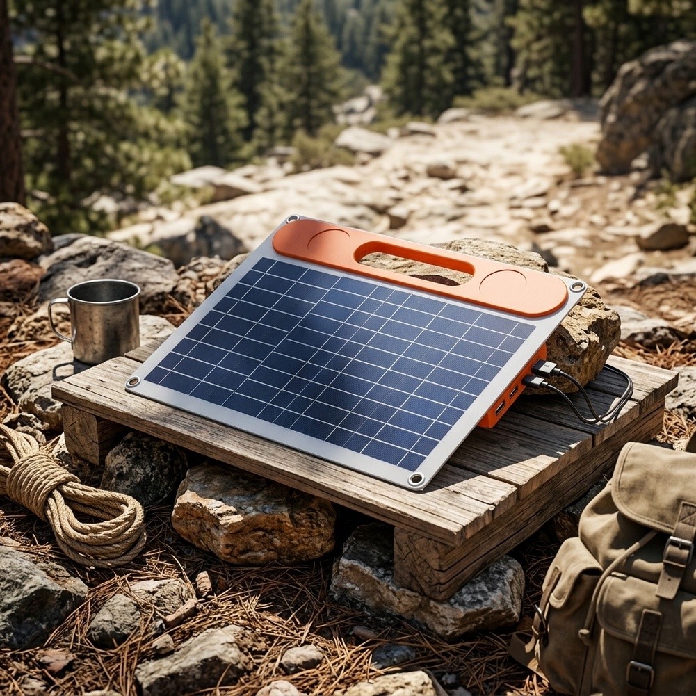 Монокристаллическая солнечная  – обзор и цена Folding Solar Panel