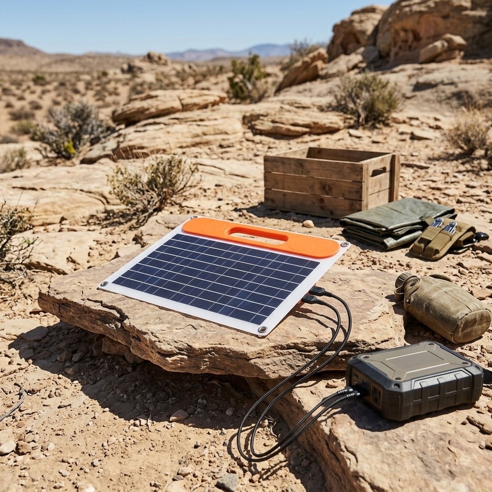 Монокристаллическая солнечная  – обзор и цена Folding Solar Panel