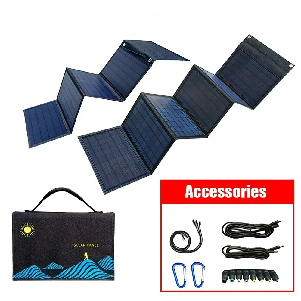Новая портативная солнечная па – обзор и цена Folding Solar Panel