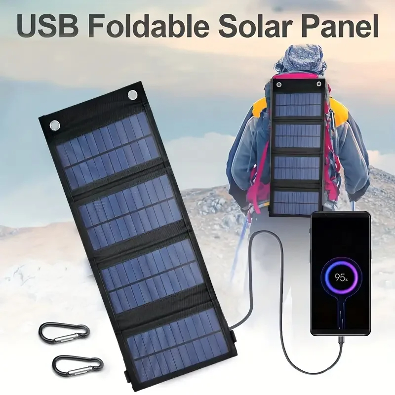 Портативная USB-складная солне – обзор и цена Folding Solar Panel