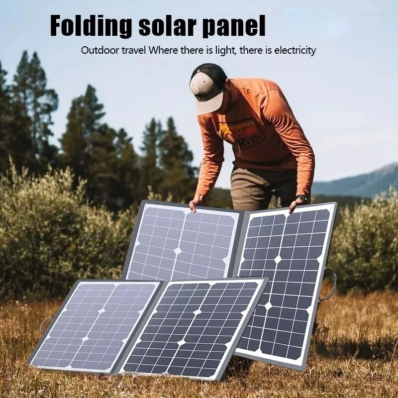 1000 Вт портативная складная с – обзор и цена Folding Solar Panel